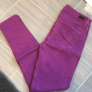 Paige purple skinny’s